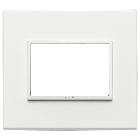 Vimar Eikon 21653.17 Placca 3M bianco totale product photo