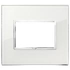 Vimar Eikon 21653.70 Placca 3M bianco diamante product photo