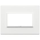 Vimar Eikon 21654.17 Placca 4M bianco totale product photo