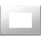 Vimar Eikon 22653.81 Placca 3M nichel product photo