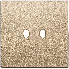 Vimar Eikon 22672.2.88 Placca 2Mx2 Vintage oro satinato product photo