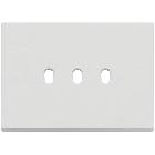 Vimar Eikon 22673.3.01 Placca 3Mx3 Vintage bianco matt product photo