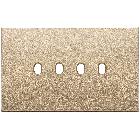 Vimar Eikon 22674.4.88 Placca 4Mx4 Vintage oro satinato product photo