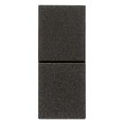 Vimar Linea 30066.G Due pulsanti indip. NO+NO 10A nero product photo