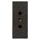 Vimar Linea 30201.G Presa 2P+T 10A P11 nero product photo