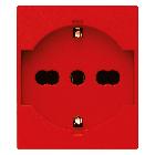 Vimar Linea 30210.R Presa 2P+T 16A universale rosso product photo