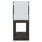 Vimar Linea 30339.CG Adattatore portello Keystone nero product photo