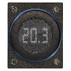 Vimar Linea 30440.G Termostato rotella 100-240V 2M nero product photo