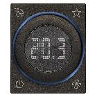 Vimar Linea 30571.G Termostato rotella KNX 2M nero product photo