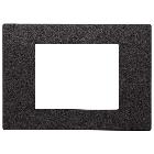 Vimar Linea 30653.02 Placca 3M nero product photo
