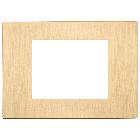 Vimar Linea 30653.70 Placca 3M oro spazzolato product photo