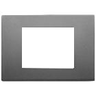 Vimar Linea 30653.72 Placca 3M inox satinato product photo