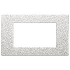 Vimar Linea 30654.20 Placca 4M argento product photo