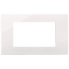 Vimar Linea 30654.40 Placca 4M Reflex bianco product photo