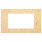 Vimar Linea 30654.70 Placca 4M oro spazzolato product photo