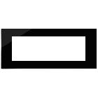 Vimar Linea 30657.42 Placca 7M Reflex nero product photo
