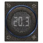 Vimar Linea 30811.G Termostato rotella connesso IoT2M nero product photo