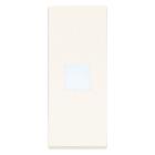 Vimar Linea 31000.DB Tasto 1M allineato con diffusore bianco product photo