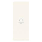 Vimar Linea 31000A.CB Tasto 1M assiale simb. campanello bianco product photo