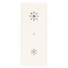 Vimar Linea 31000A.RB Tasto 1M assiale simbolo dimmer bianco product photo