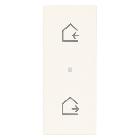 Vimar Linea 31000A.SB Tasto 1M assiale simbolo scenari bianco product photo