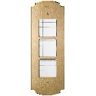 Placca Patavium 2F+ portanomi ottone product photo