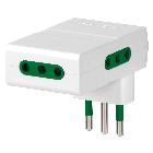 Adattatore mult. S11 + 3P11 bianco product photo