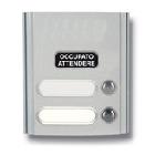 Modulo con 2 tasti OCC-ATT grigio luce product photo