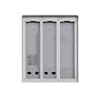 Scatola da parete c/cornice 3 placche 3M product photo