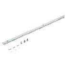 Cremagliera in acciaio zincato 1pz da 1m product photo