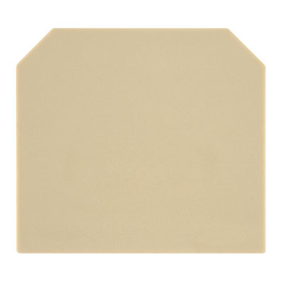Piastra terminale, 65 mm x 1.5 mm, beige (Conf. da 20 Pz.) product photo Photo 01 2XS