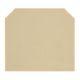 Piastra terminale, 50 mm x 1.5 mm, beige (Conf. da 20 Pz.) product photo Photo 02 2XS