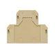 Piastra terminale, 50 mm x 1.5 mm, beige (Conf. da 20 Pz.) product photo Photo 01 2XS