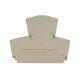 Piastra terminale, 69 mm x 1.5 mm, Beige scuro (Conf. da 20 Pz.) product photo Photo 01 2XS