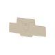 Piastra terminale, 88.25 mm x 2.1 mm, Beige scuro (Conf. da 20 Pz.) product photo Photo 01 2XS