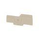 Piastra terminale, 78 mm x 2.1 mm, Beige scuro (Conf. da 50 Pz.) product photo Photo 01 2XS