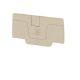 Piastra terminale, 58 mm x 2.1 mm, Beige scuro (Conf. da 50 Pz.) product photo Photo 01 2XS
