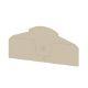 Piastra terminale, 100 mm x 2.1 mm, Beige scuro product photo Photo 01 2XS
