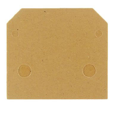 Piastre terminali (Morsetto), 40 mm x 1.5 mm, Beige scuro, giallo (Conf. da 20 Pz.) product photo Photo 01 3XL