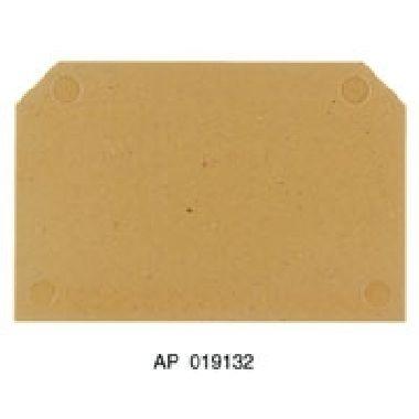 Piastre terminali (Morsetto), 54 mm x 3 mm, Beige scuro, giallo (Conf. da 20 Pz.) product photo Photo 01 3XL