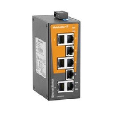 Switch rete (unmanaged), unmanaged, Fast Ethernet, Numero di porte: 8x RJ45, -10 °C...60 °C, IP30 product photo Photo 01 3XL