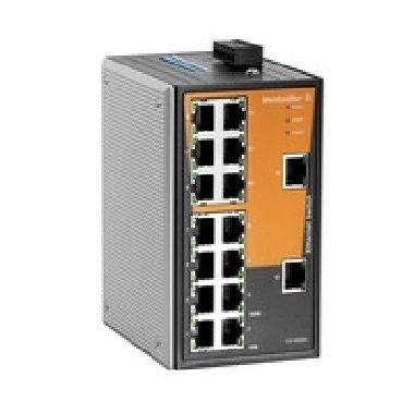 Switch rete (unmanaged), unmanaged, Fast Ethernet, Numero di porte: 16x RJ45, 0 °C...60 °C, IP30 product photo Photo 01 3XL