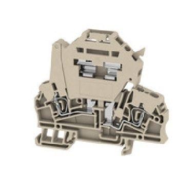 Morsetto, Molla autobloccante, Elemento fusibile, senza LED, per connettore trasversale ad innesto, aperto da un lato, Molla autobloccante (Conf. da 50 Pz.) product photo Photo 01 3XL