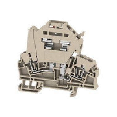 Morsetto, Molla autobloccante, Elemento fusibile, con LED, per connettore trasversale ad innesto, aperto da un lato, Molla autobloccante (Conf. da 50 Pz.) product photo Photo 01 3XL