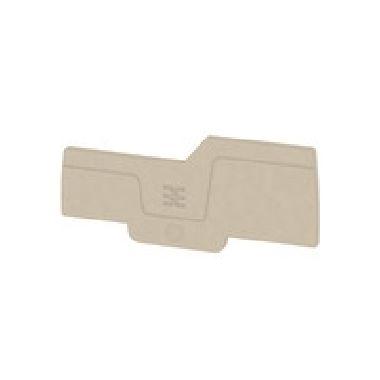 Piastra terminale, 78 mm x 2.1 mm, Beige scuro (Conf. da 50 Pz.) product photo Photo 01 3XL