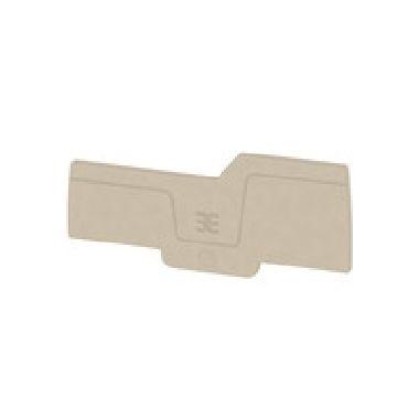 Piastra terminale, 87.25 mm x 2.1 mm, Beige scuro (Conf. da 50 Pz.) product photo Photo 01 3XL