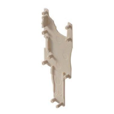 Piastra terminale, 16.5 mm x 0.55 mm, Beige scuro (Conf. da 50 Pz.) product photo Photo 01 3XL