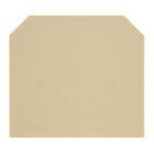 Piastra terminale, 40 mm x 1.5 mm, beige (Conf. da 20 Pz.) product photo