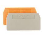 Parete di separazione, Piastra terminale e intermedia, 59.5 mm x 30.5 mm (Conf. da 50 Pz.) product photo