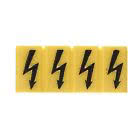 Coperchio morsetto, Wemid, giallo, Posizione verticale: 24.3 mm, Larghezza: 8.94 mm, Profondità: 11.86 mm (Conf. da 20 Pz.) product photo